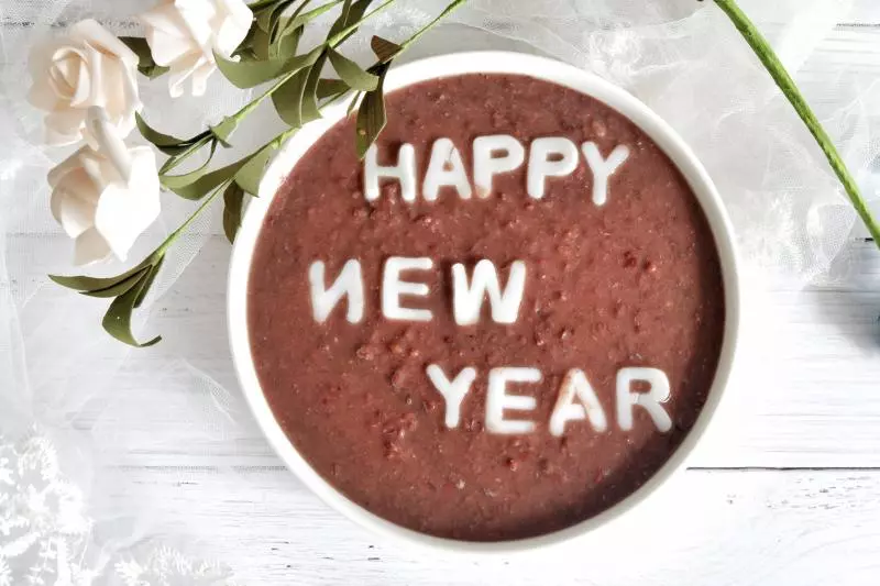 新年快樂，紅豆沙年糕