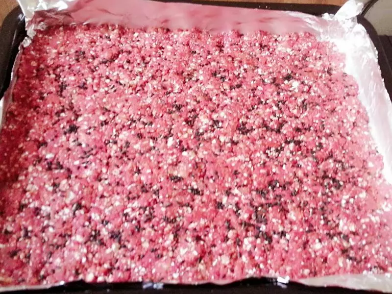 粉色的石頭——健康甜菜根燕麥片餅乾