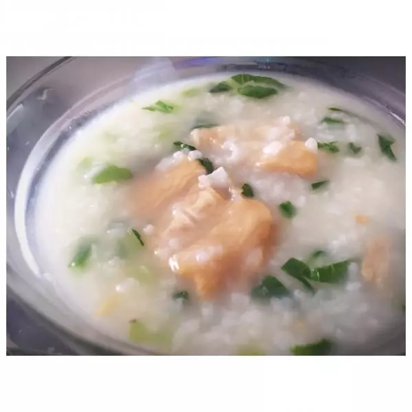 魚刺骨芥菜沙煲粥