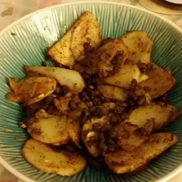 香辣豆豉土豆片