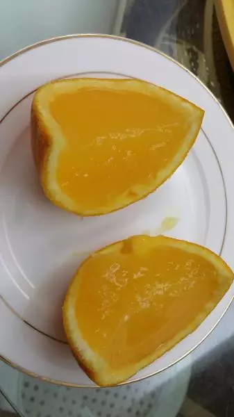 香橙果凍
