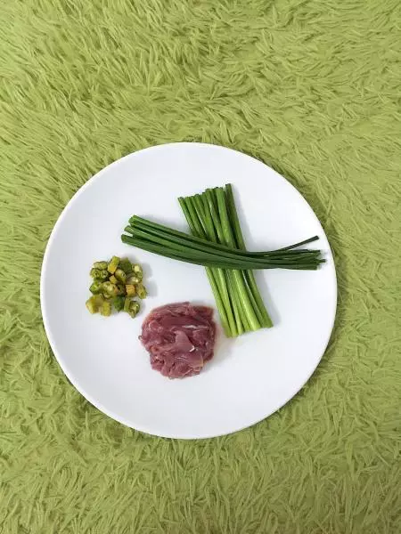 簡菜-韭菜芯炒肉