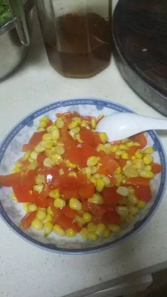 甜椒玉米♡