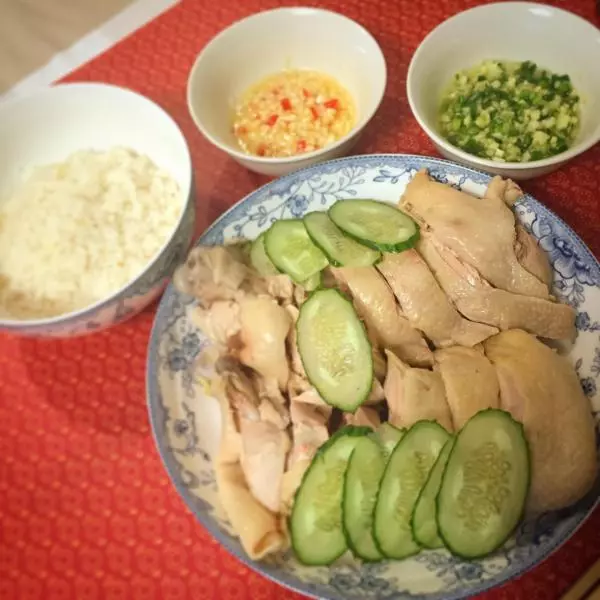 海南雞飯 Hainanese Chicken Rice