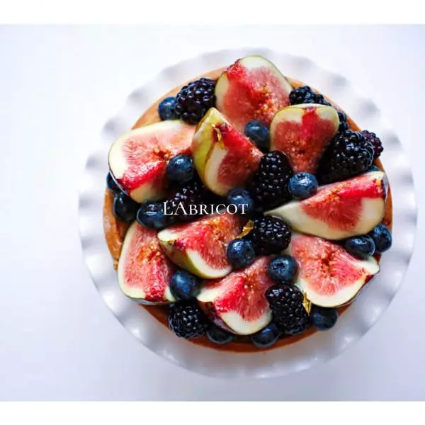 法式無花果莓果塔(黑莓+藍莓）