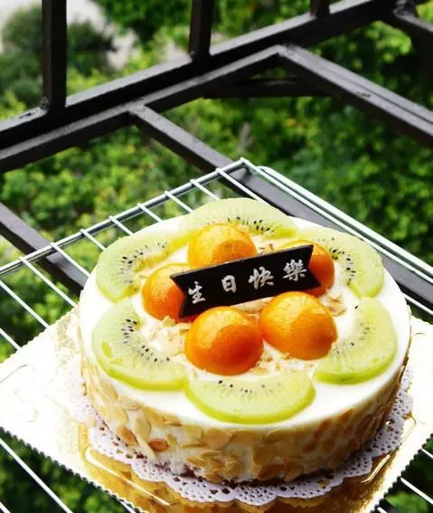 杏仁山藥蛋糕