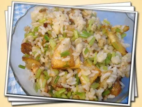 香芹土豆燜米飯