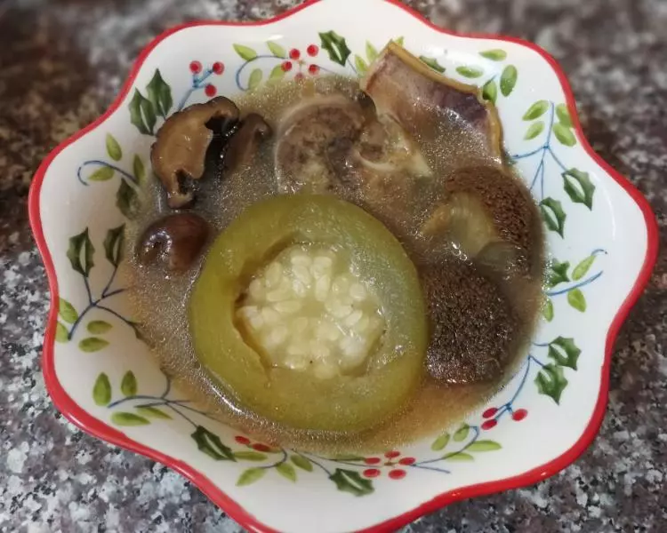 節瓜·猴頭菇·筒骨湯
