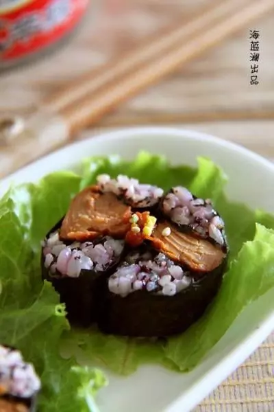 韓味金槍魚紫蘇壽司