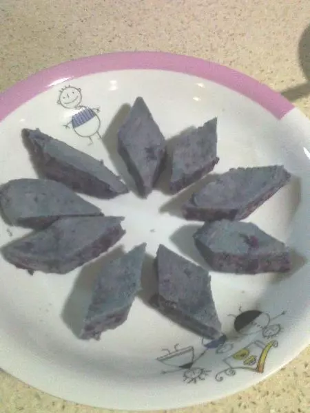 微波爐紫薯蛋糕