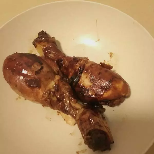 電飯煲燜雞腿
