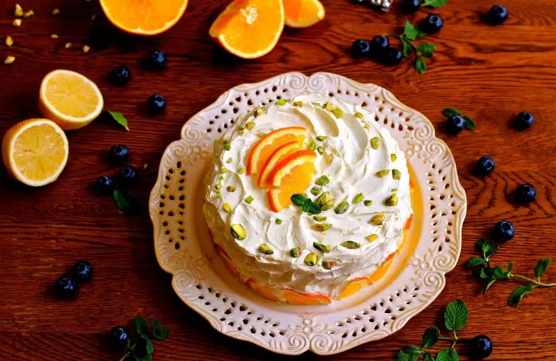 【柑橘飄香】橙香夢幻蛋糕