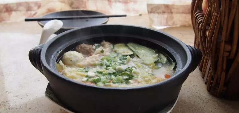 三鮮砂鍋臊水飯