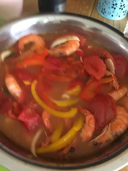 酸湯煮紅魚
