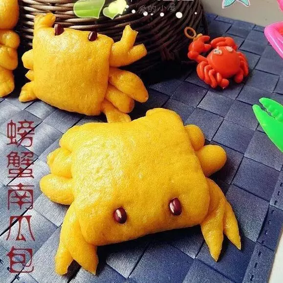 螃蟹南瓜包·Pumpkin Crab Pao