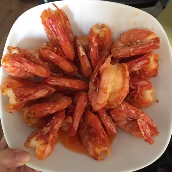 香煎阿根廷紅蝦