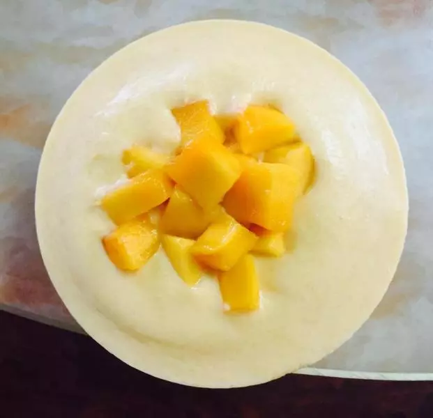 芒果酸奶雙層慕斯