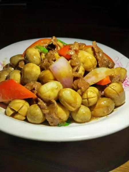 鮮菇炒牛肉