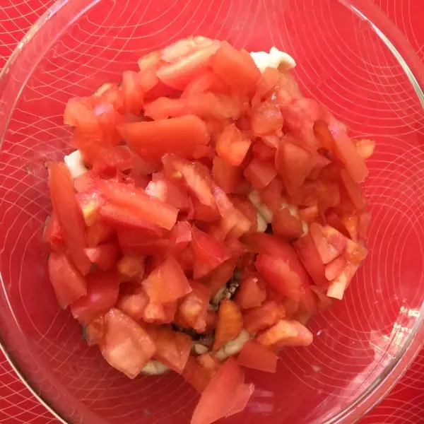 番茄拌魷魚
