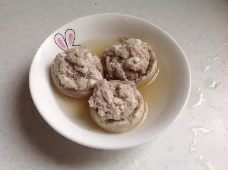 【快手輔食】豬肉豆腐蒸蘑菇（12m+）
