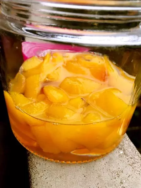 伊佳自製黃桃罐頭