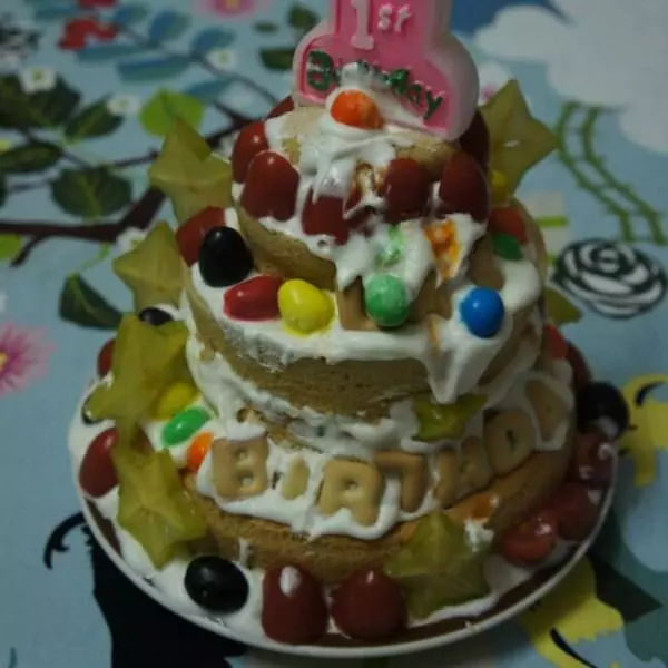 開心G的1歲生日蛋糕