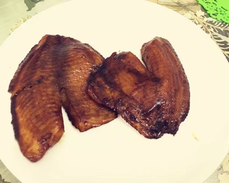 黑胡椒醬烤稠魚片