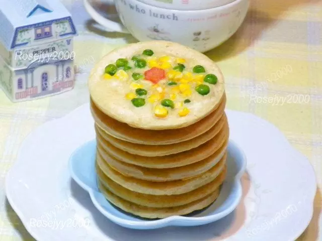 玉米青豆攤餅