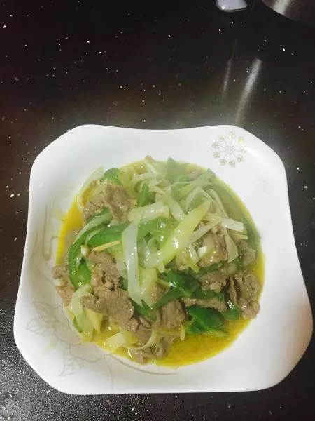 菜椒炒牛肉