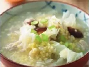小米鹹粥