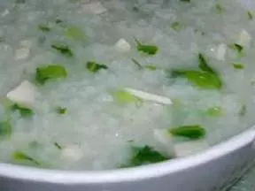 寶寶美食：魚泥豆腐莧菜粥