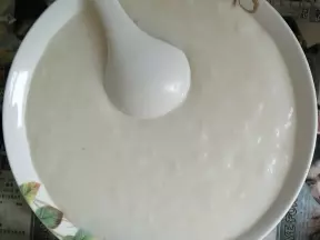 椰汁白米粥