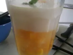椰汁芒果西米撈