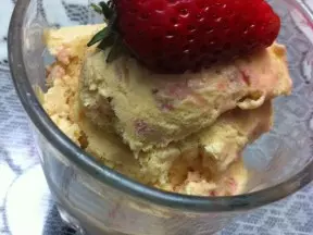 自製草莓冰激凌