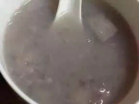 香芋素菜炒飯+香芋西米露