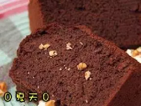 黑巧克力戚風蛋糕