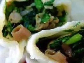 海腸韭菜餃子