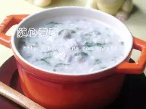 芋頭青菜粥