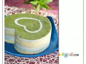 綠茶慕斯蛋糕