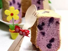 香芋紫薯戚風蛋糕