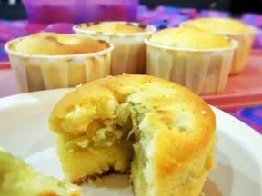 榴槤松糕 Durian Muffin
