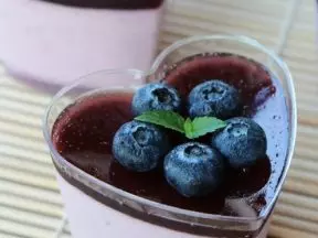 藍莓慕斯杯