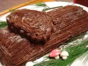 巧克力樹根蛋糕