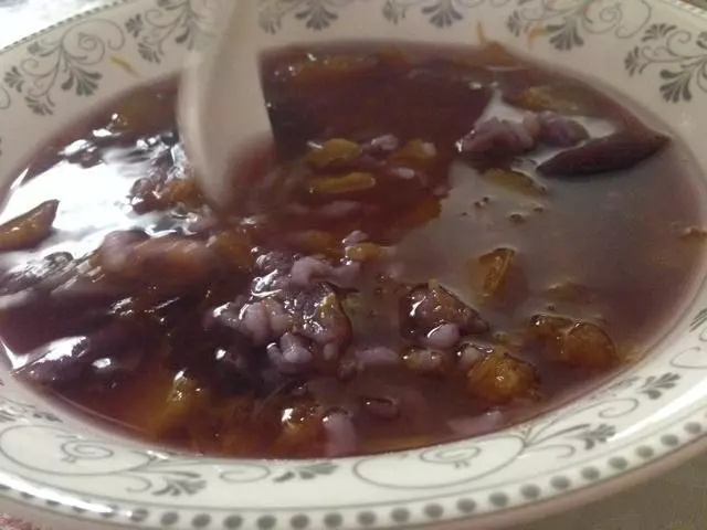 南瓜紫薯粥