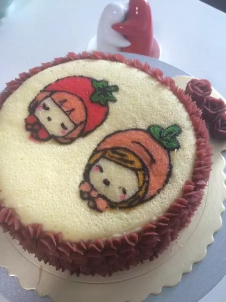 彩繪蛋糕卷