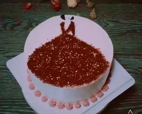 手繪生日蛋糕
