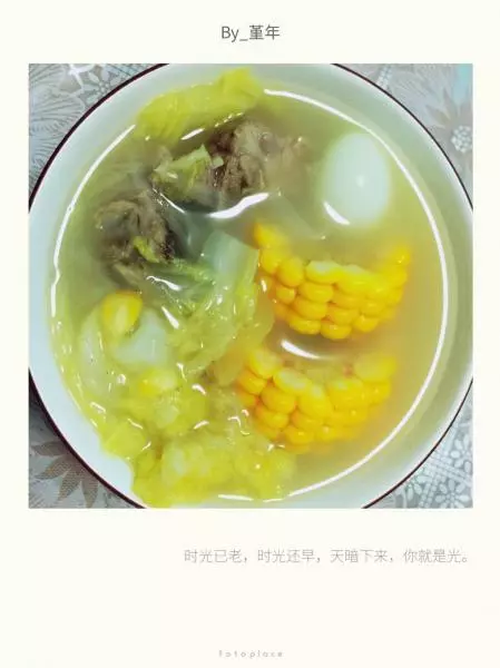 冬瓜玉米排骨湯