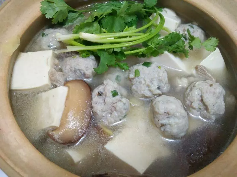 鯪魚丸豆腐湯