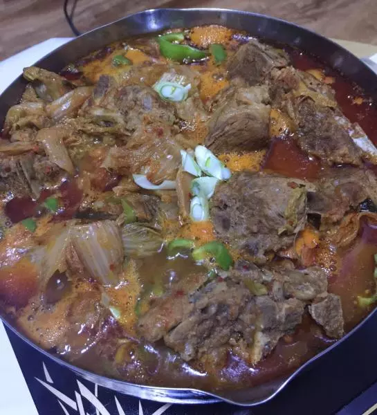 韓式排骨土豆鍋