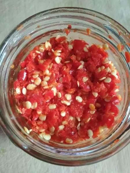 簡單製作辣椒醬